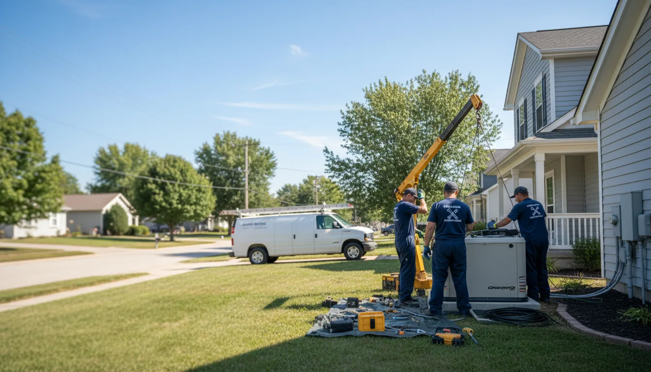 Generator Installation in Happy, TX near me